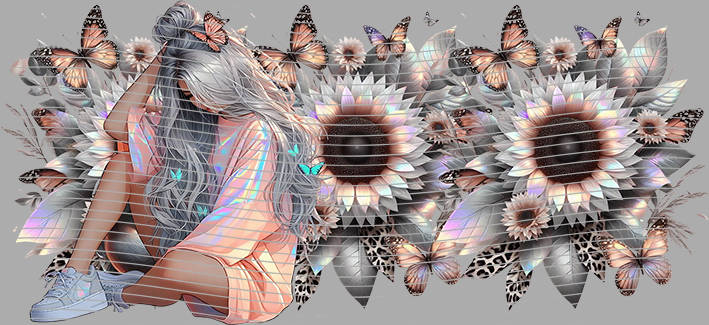 16oz Sunflower Girl-SU-81